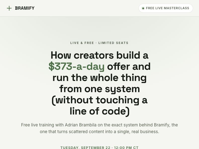 Register page preview